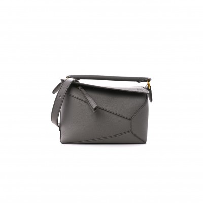 LOEWE SMALL PUZZLE BAG IN SOFT GRAINED CALFSKIN 062324-9 (24*16.5*10.5cm)
